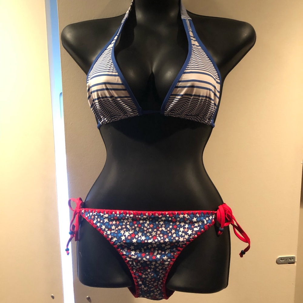 Vinyard Vines Bikini Top M Bottoms L